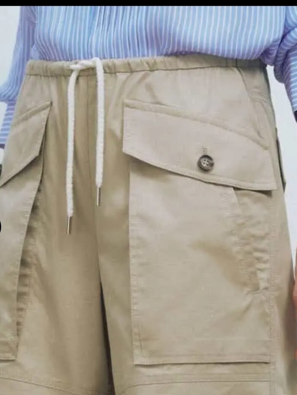 ME+EM Cotton Parachute Trousers - Picture 5 of 15